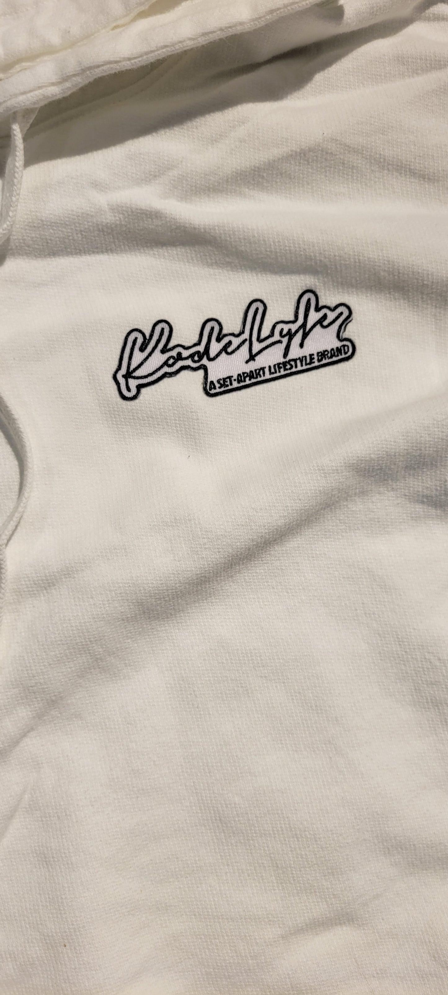 White 'Set-Apart' Hoodie