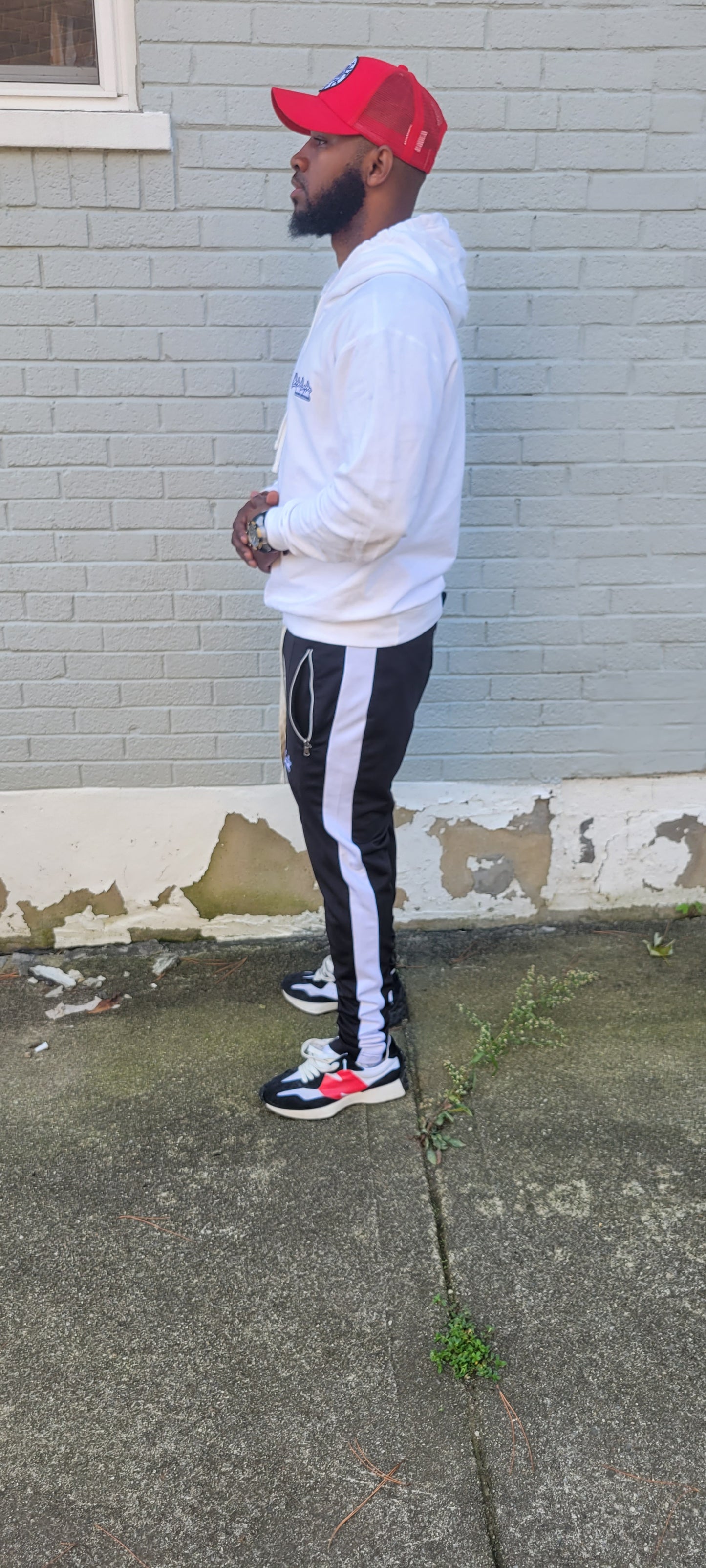 "Set-Apart" Track Pants - Black